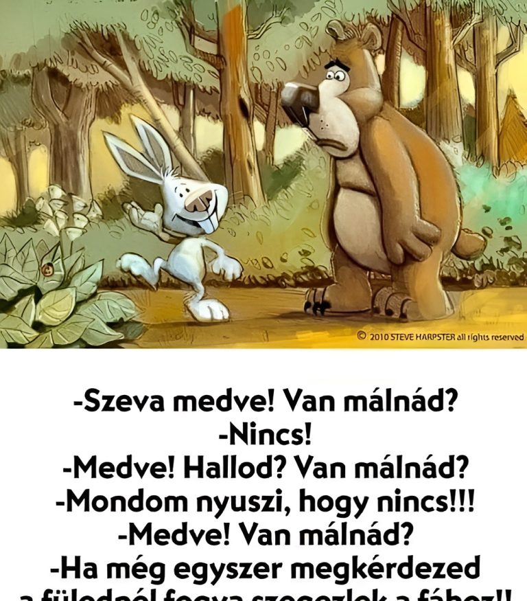 Szevasz medve! Van málnád?