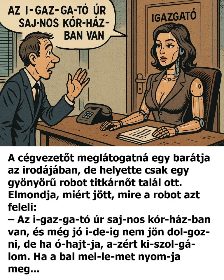 VICC: A cégvezetőt meglátogatná egy barátja az irodájában