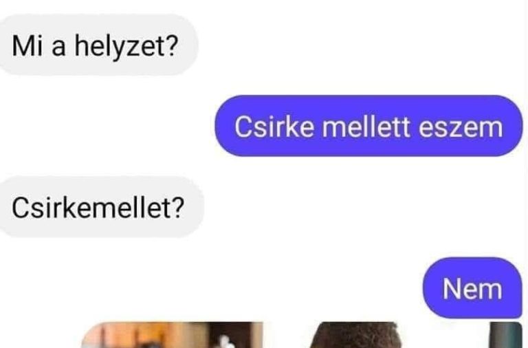 Csirke mellett eszem