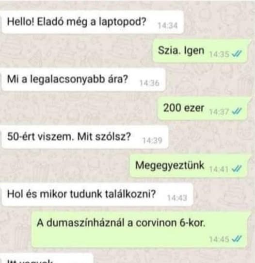 Eladó még a laptopod?