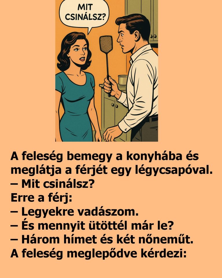 VICC: A feleség bemegy a konyhába