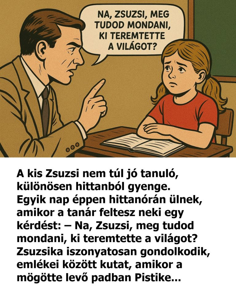 VICC: A kis Zsuzsi nem túl jó tanuló