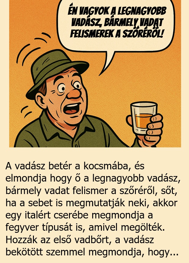 VICC: A vadász betér a kocsmába