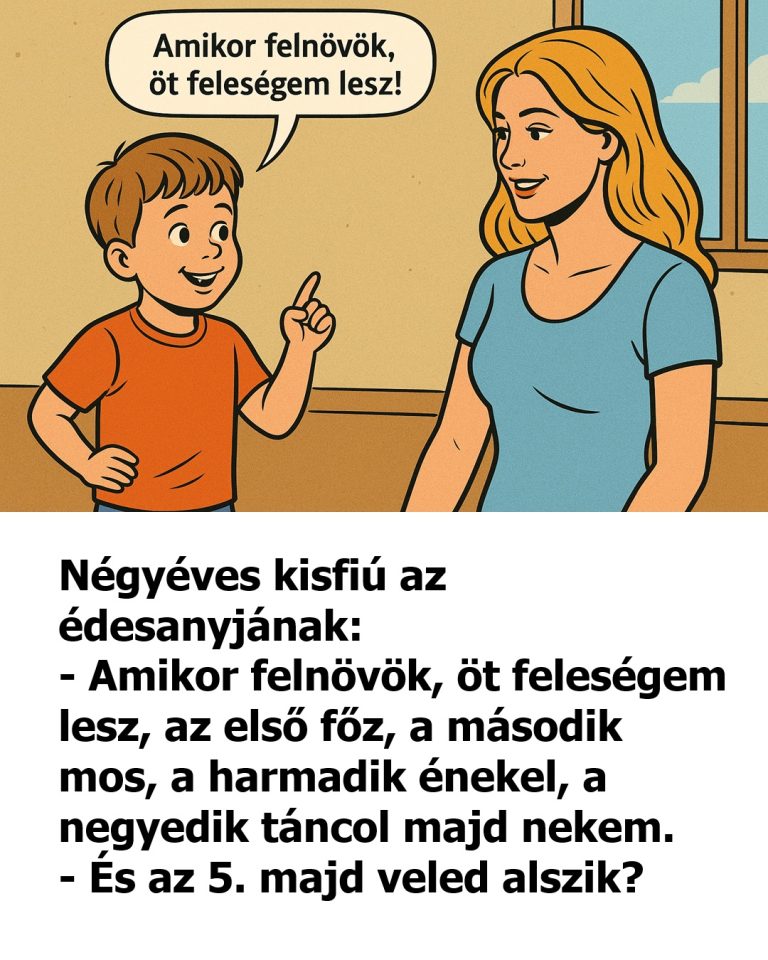 VICC: Négyéves kisfiú az édesanyjának