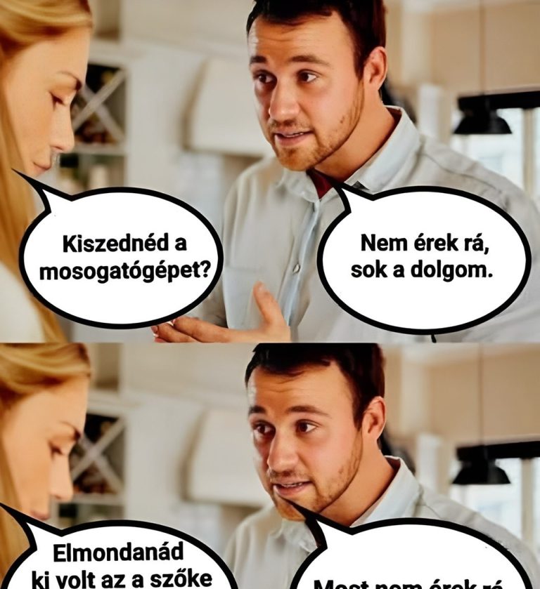 Kiszednéd a mosogatógépet?