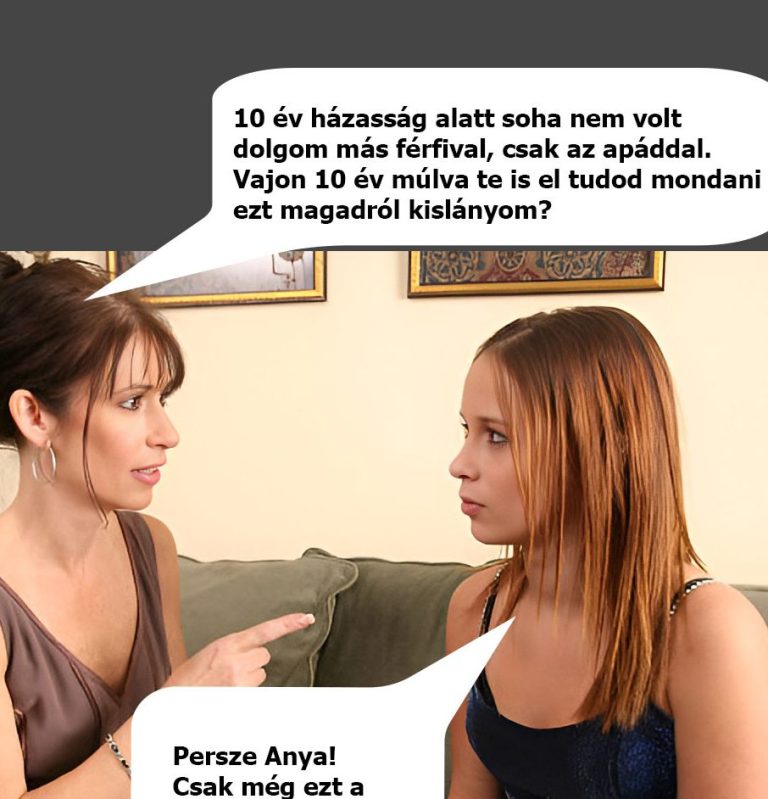 Soha nem volt dolgom más férfival