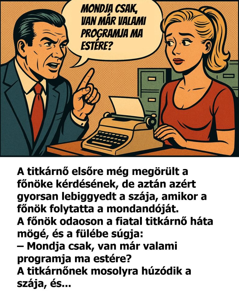 VICC: A titkárnő elsőre még megörült a főnöke kérdésének