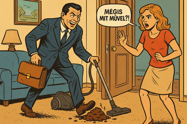 VICC: Egy pimasz porszívóügynök becsenget egy házba