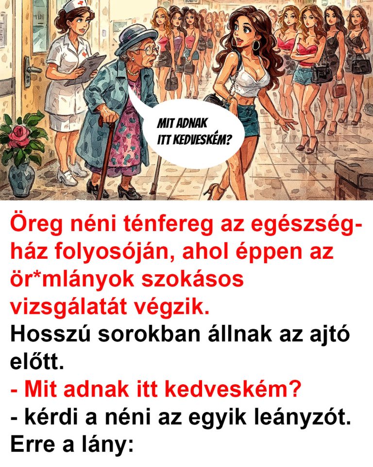 VICC: Öreg néni ténfereg az egészségház folyosóján