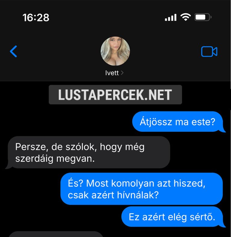 Átjössz ma este?