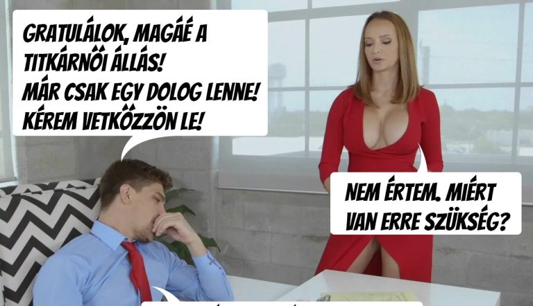 Gratulálok, magáé a titkárnői állás!