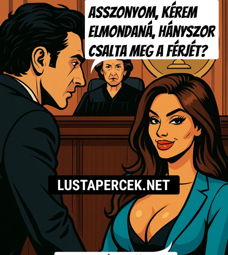 Asszonyom, kérem elmondaná…