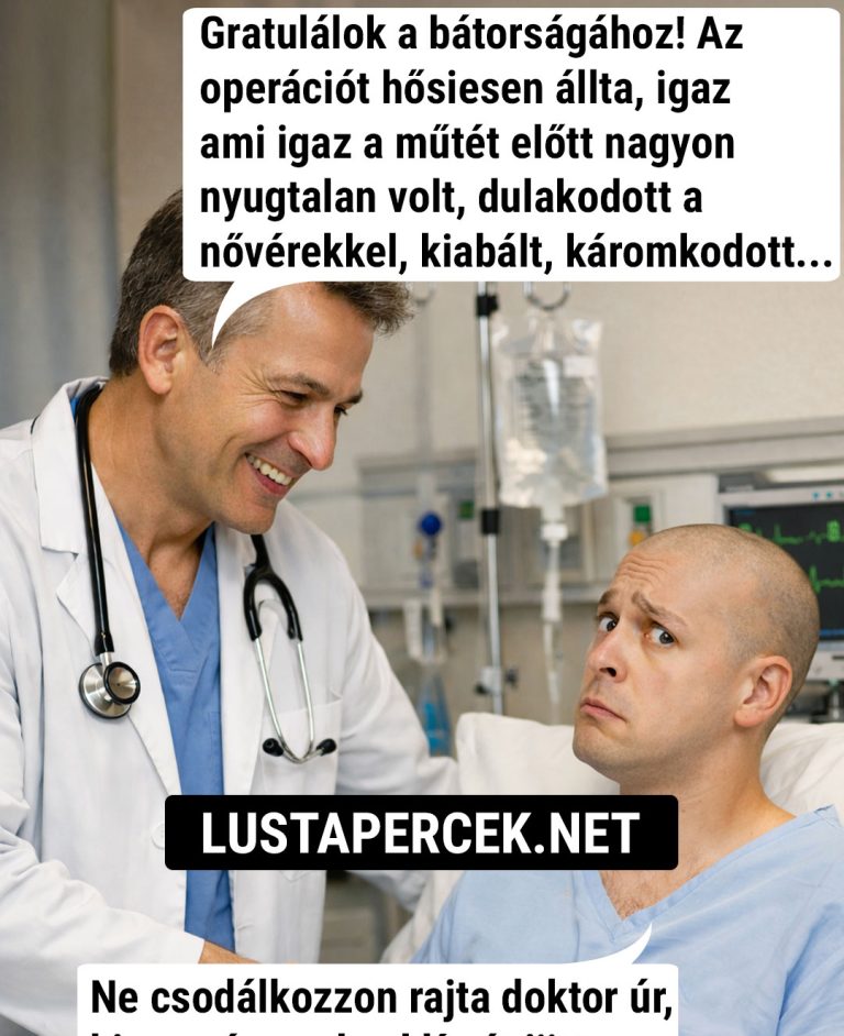Gratulálok a bátorságához!