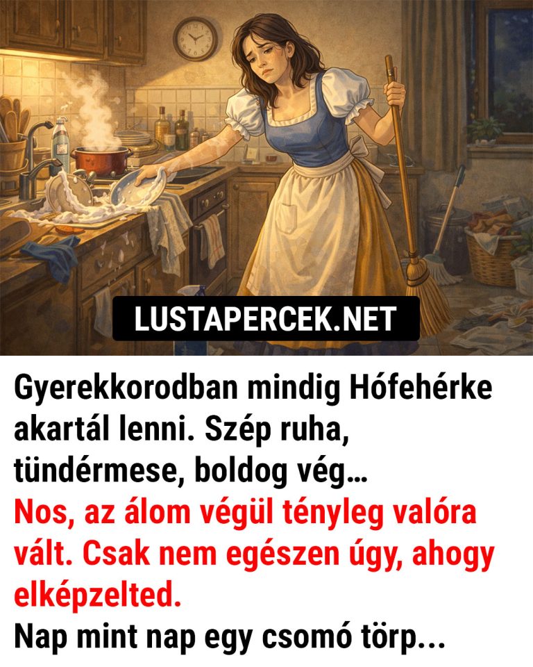 Gyerekkorodban mindig Hófehérke akartál lenni