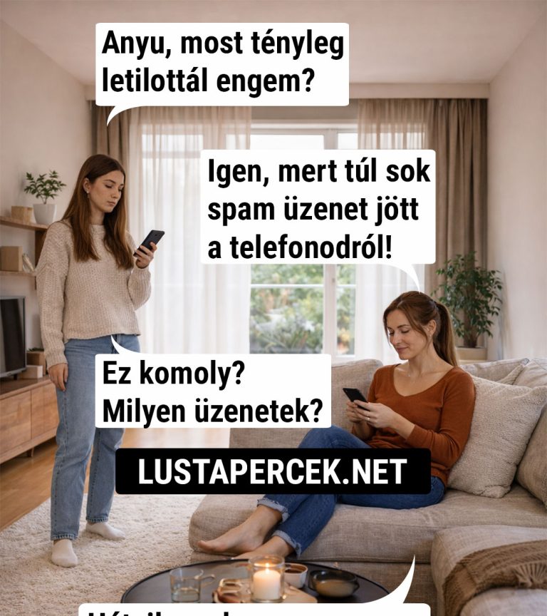 Anyu, most tényleg letiltottál engem?