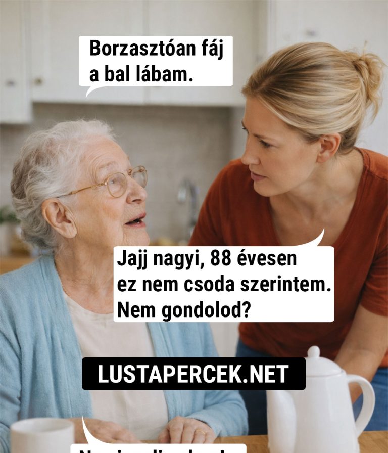 Borzasztóan fáj a bal lábam