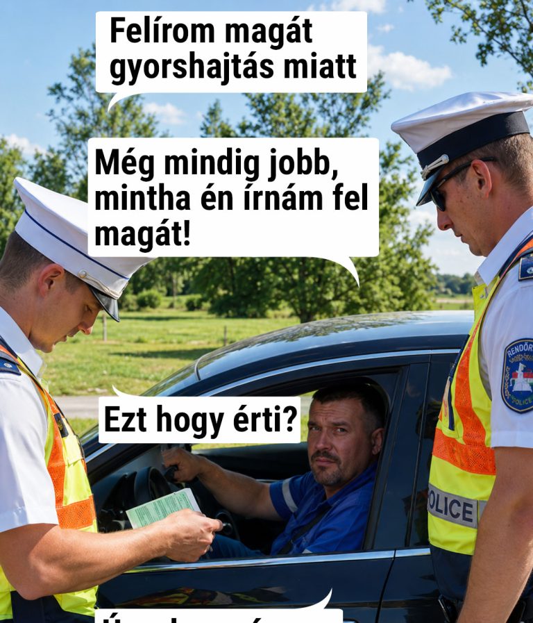 Felírom magát gyorshajtás miatt