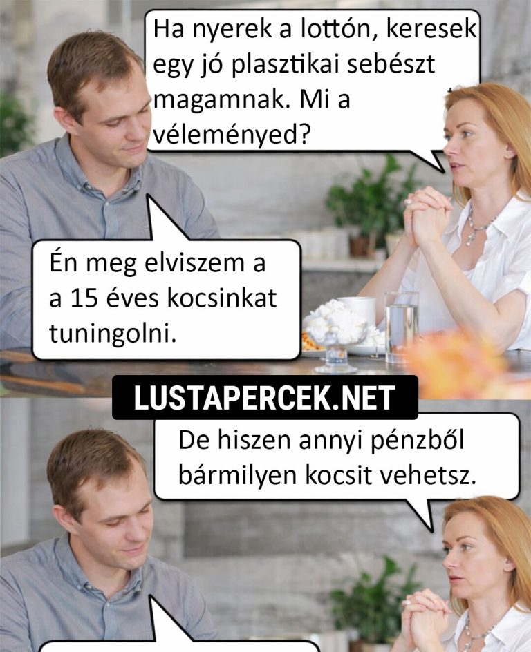 Ha nyerek a lottón…