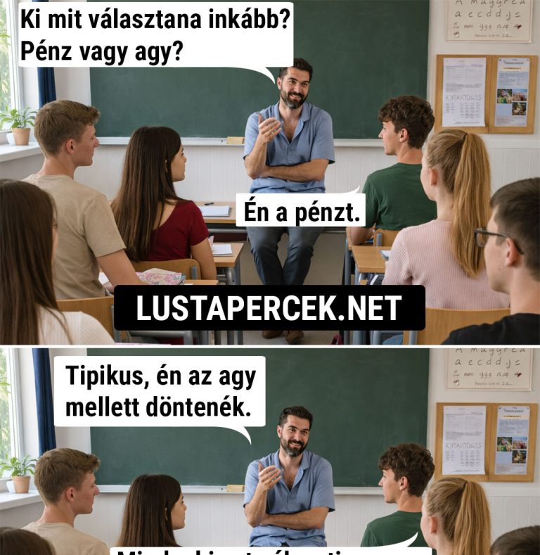 Ki mit választana inkább?
