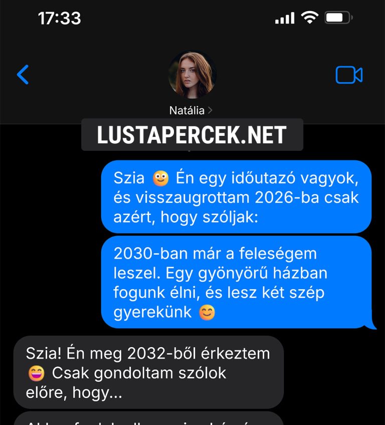 Én egy időutazó vagyok