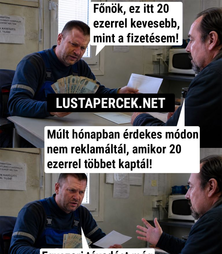 Főnök, ez itt 20 ezerrel kevesebb…
