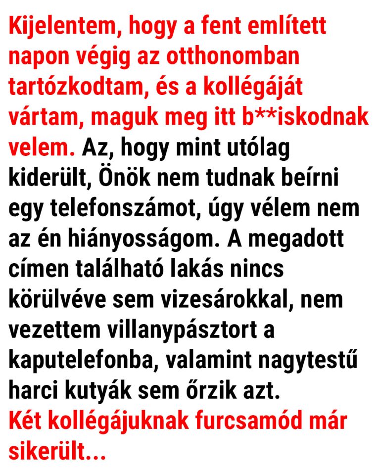 Egy TV előfizető panaszlevele a szolgáltatóhoz! Az előfizető válaszán sírva röhögünk…