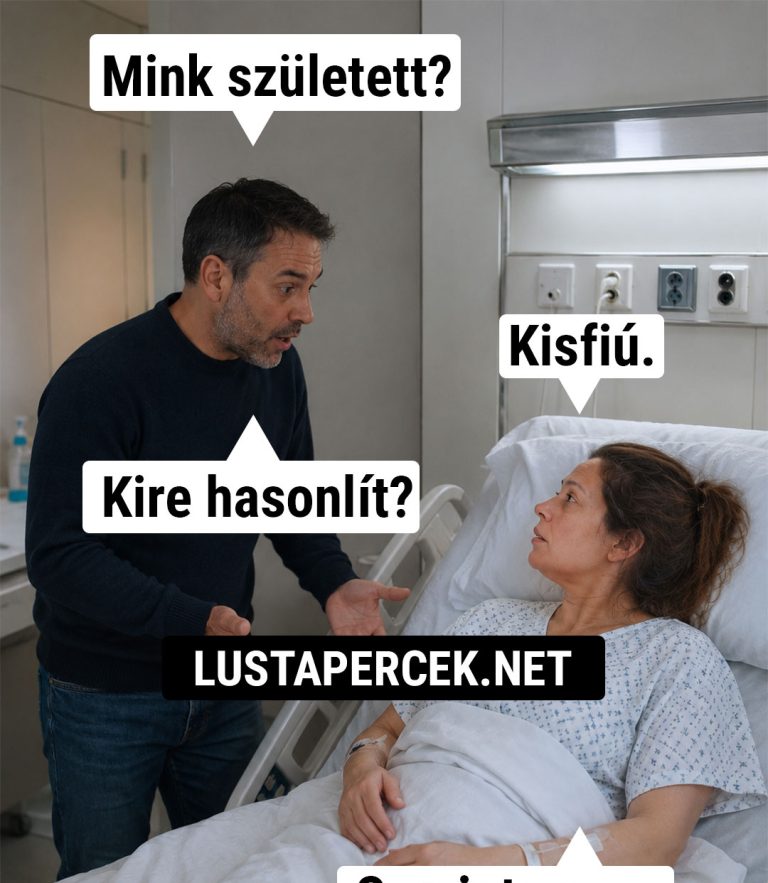Mink született?