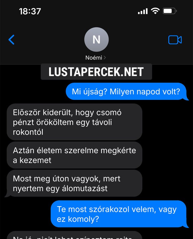 Mi újság? Milyen napod volt?