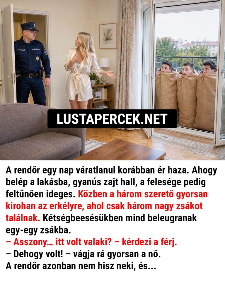 VICC: A rendőr egy nap váratlanul korábban ér haza