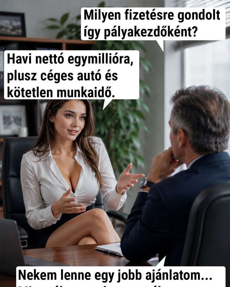 A főnök visszakérdezett, és a jelölt azonnal megbánta…