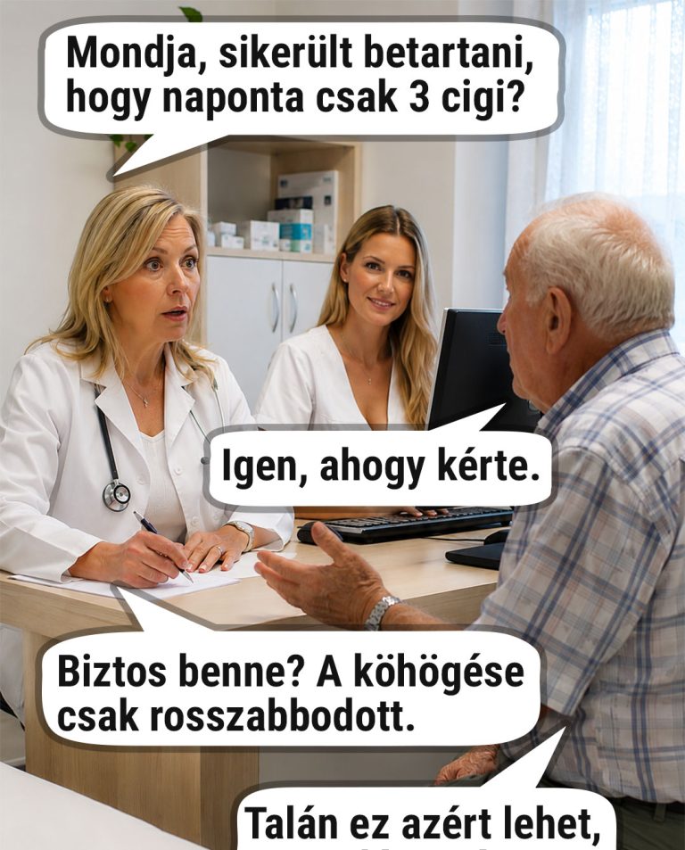 Példásan betartotta az orvos utasítását…