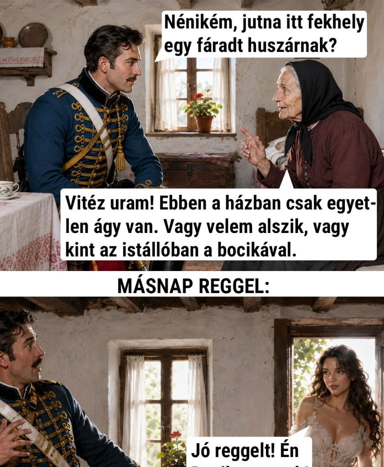 A megfáradt huszár két lehetőség közül választhatott