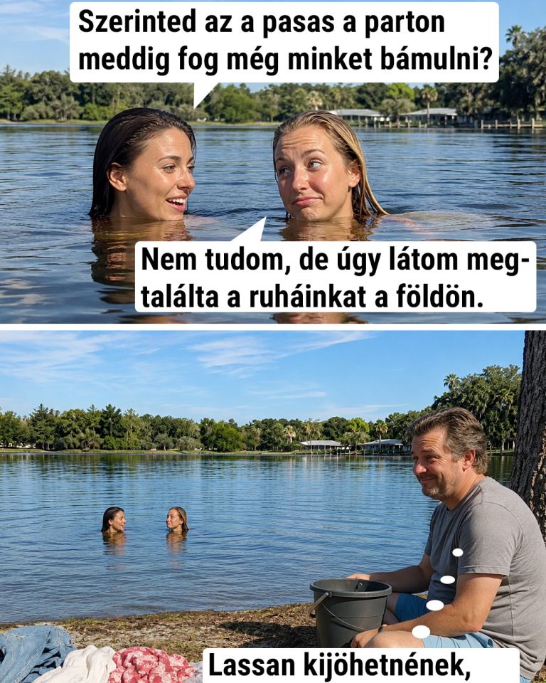 Felhőtlen strandolásnak indult, aztán megjelent egy fura alak