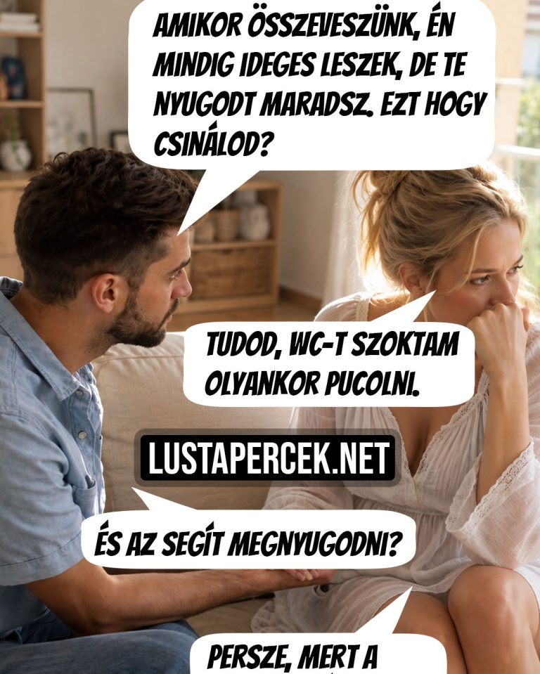 Mindenki másképp vezeti le a feszültséget veszekedéskor