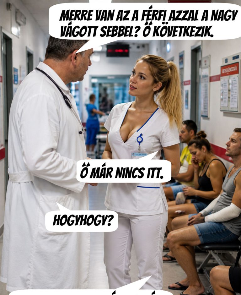 Az orvos a beteget kereste, de erre nem számított…