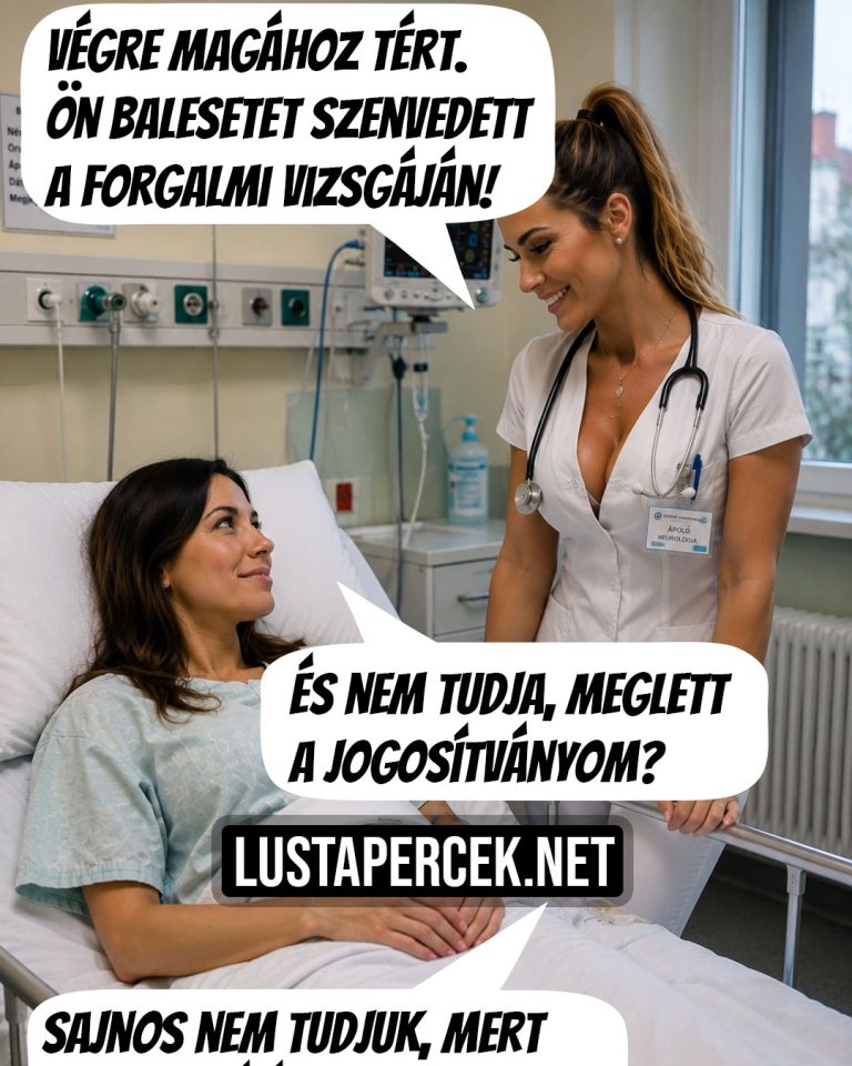 A fiatal nő alig tért magához a kómából máris kérdezősködött