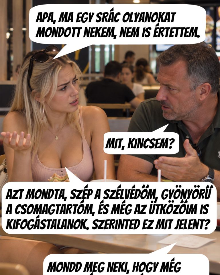 Apa, szerinted ez mit jelent?